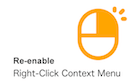 allow right click